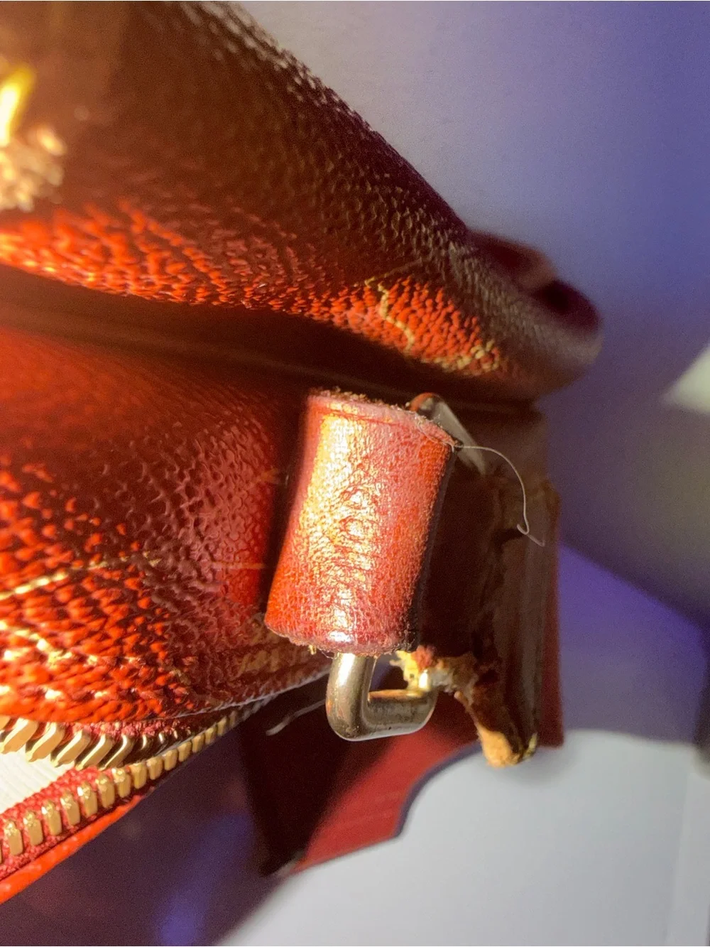 COA included-Louis Vuitton “America’s Cup” Messenger Bag #1851